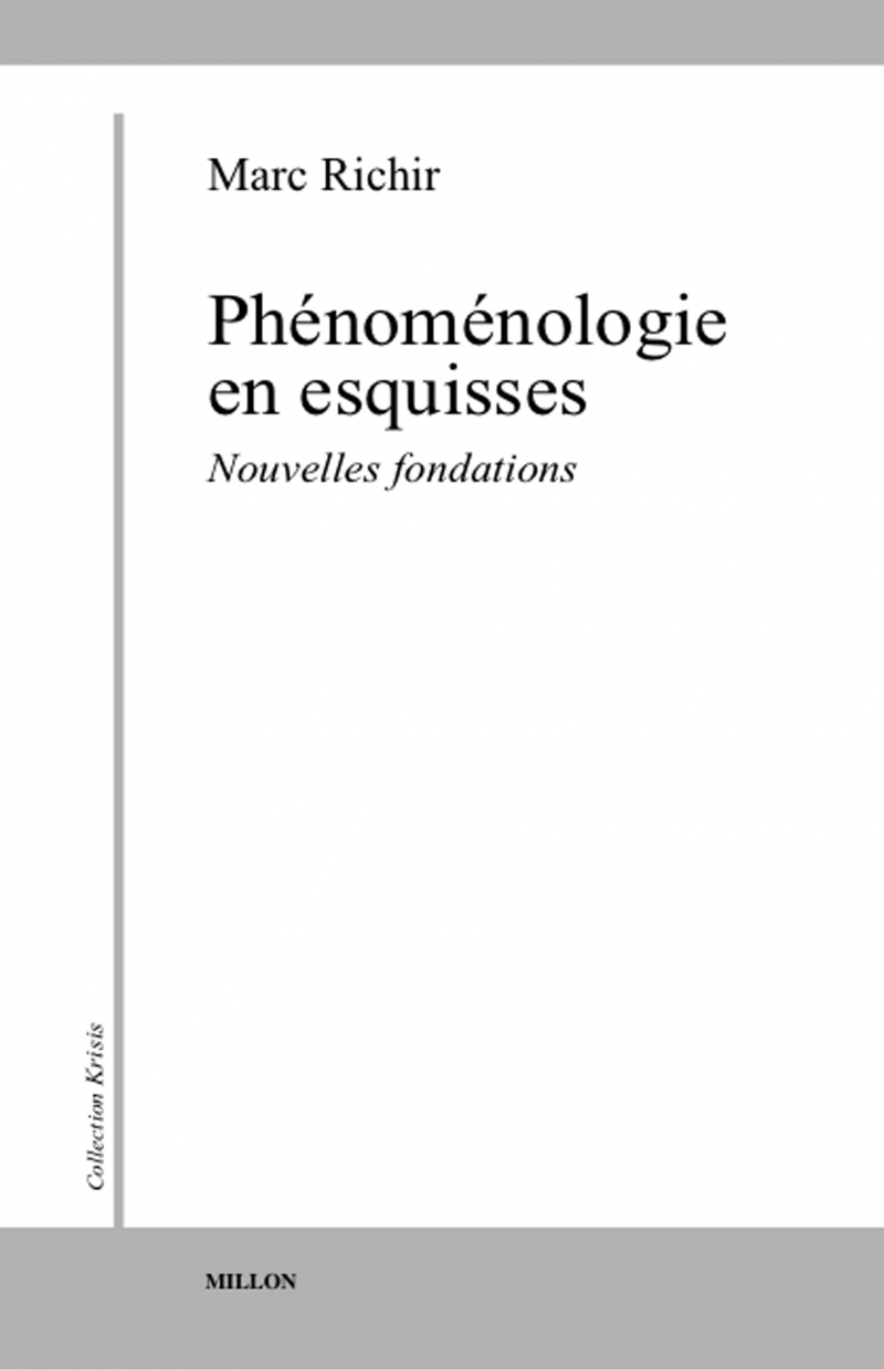PHENOMENOLOGIE EN ESQUISSES