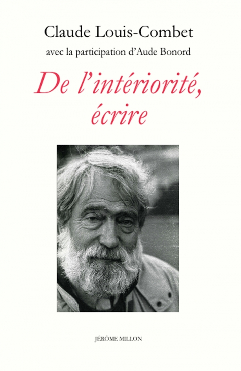 DE L'INTERIORITE, ECRIRE