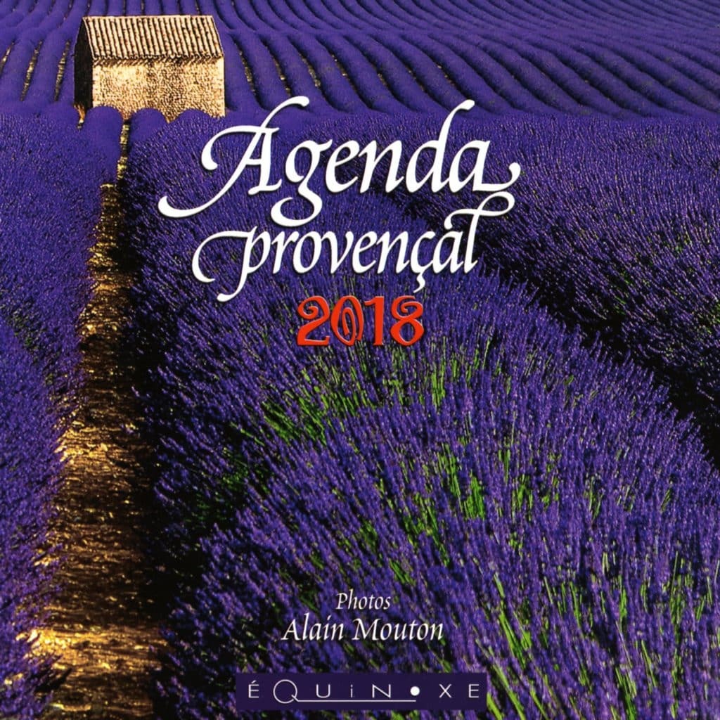 AGENDA PROVENCAL 2018 PETIT FORMAT LAVANDE