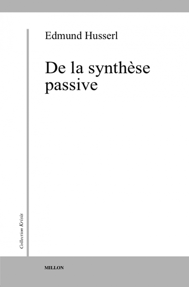 DE LA SYNTHESE PASSIVE