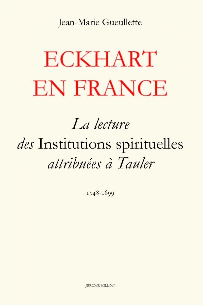 ECKHART EN FRANCE