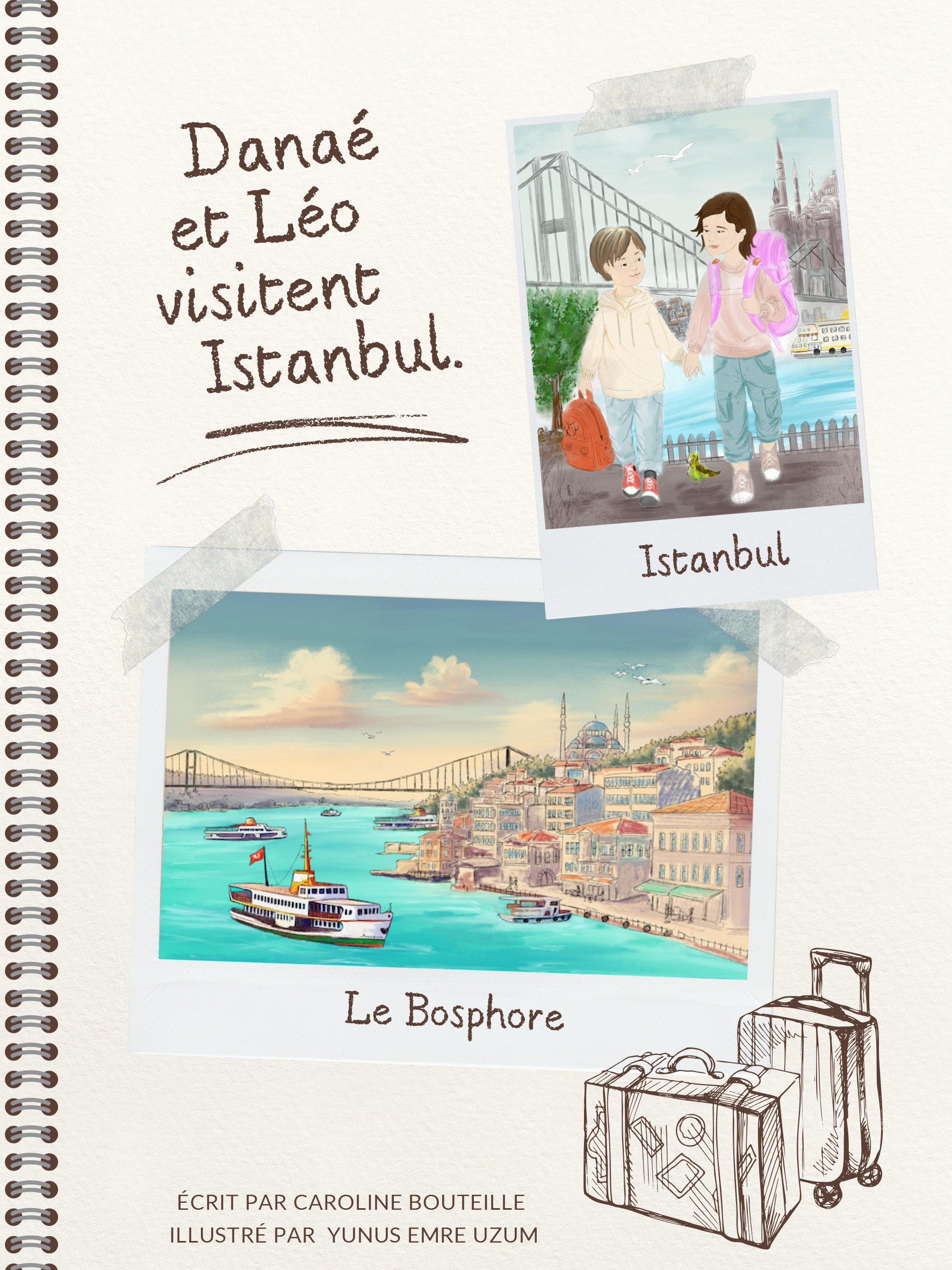 Danaé et Léo visitent Istanbul