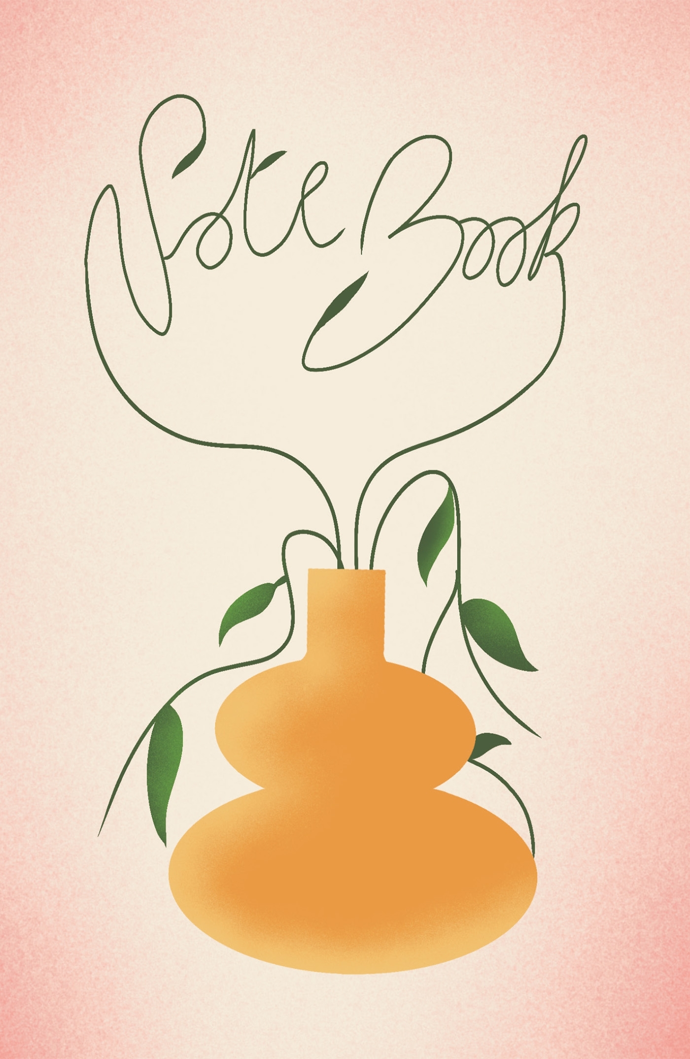 Carnet Pot de fleurs