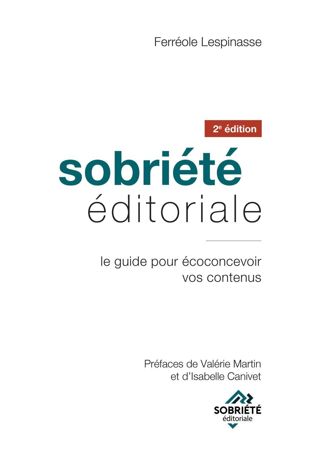 Sobriété éditoriale 2ème édition