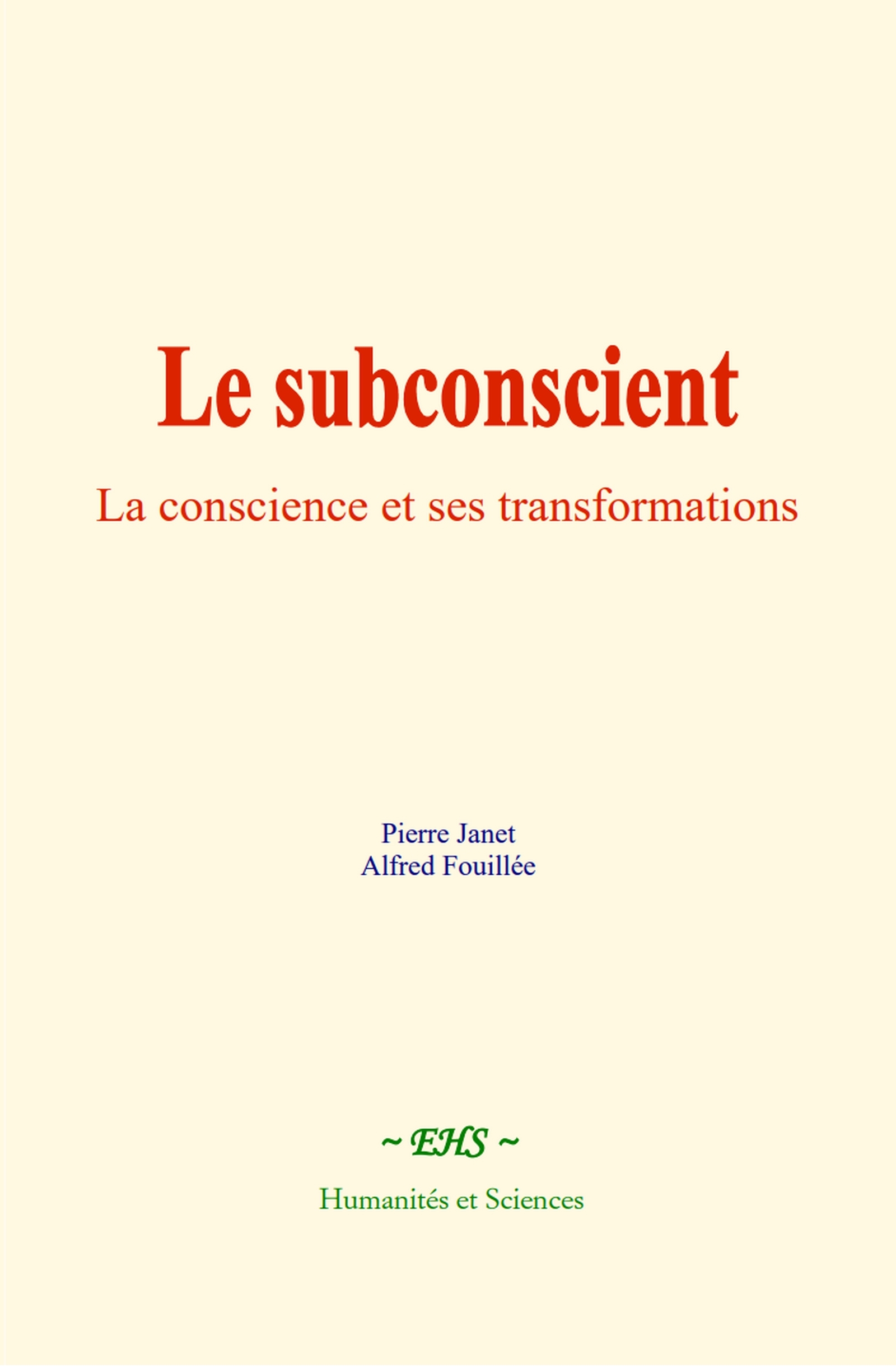 Le subconscient