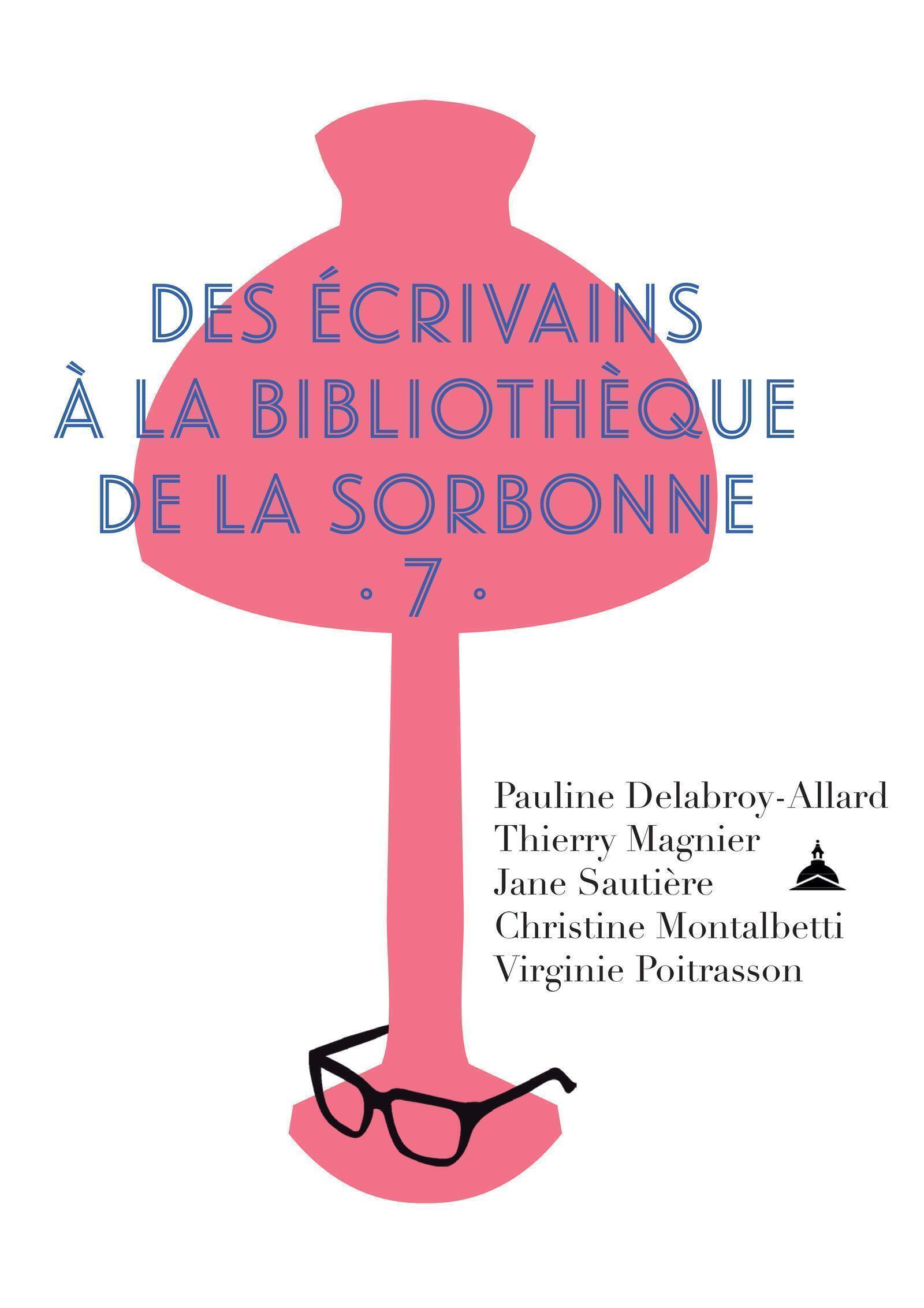 Des écrivains à la bibliothèque de la Sorbonne