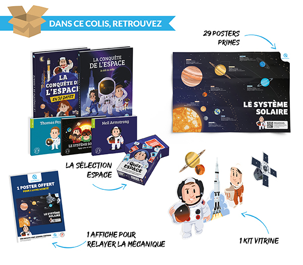 Colis Espace 29 ex + prime acheteur + décors 2025