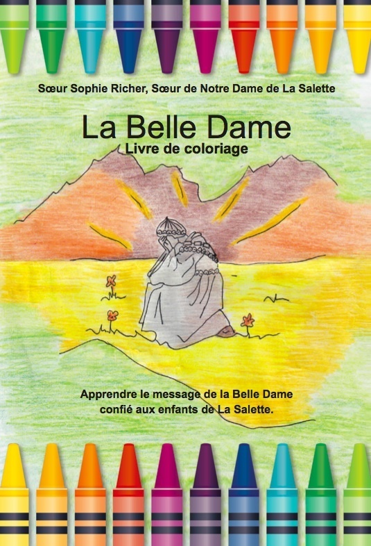 La Belle Dame, livre de coloriage