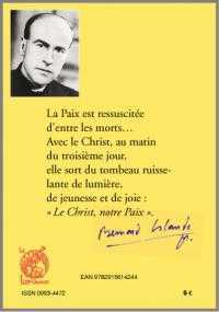 La paix est réssuscitée d'entre les morts