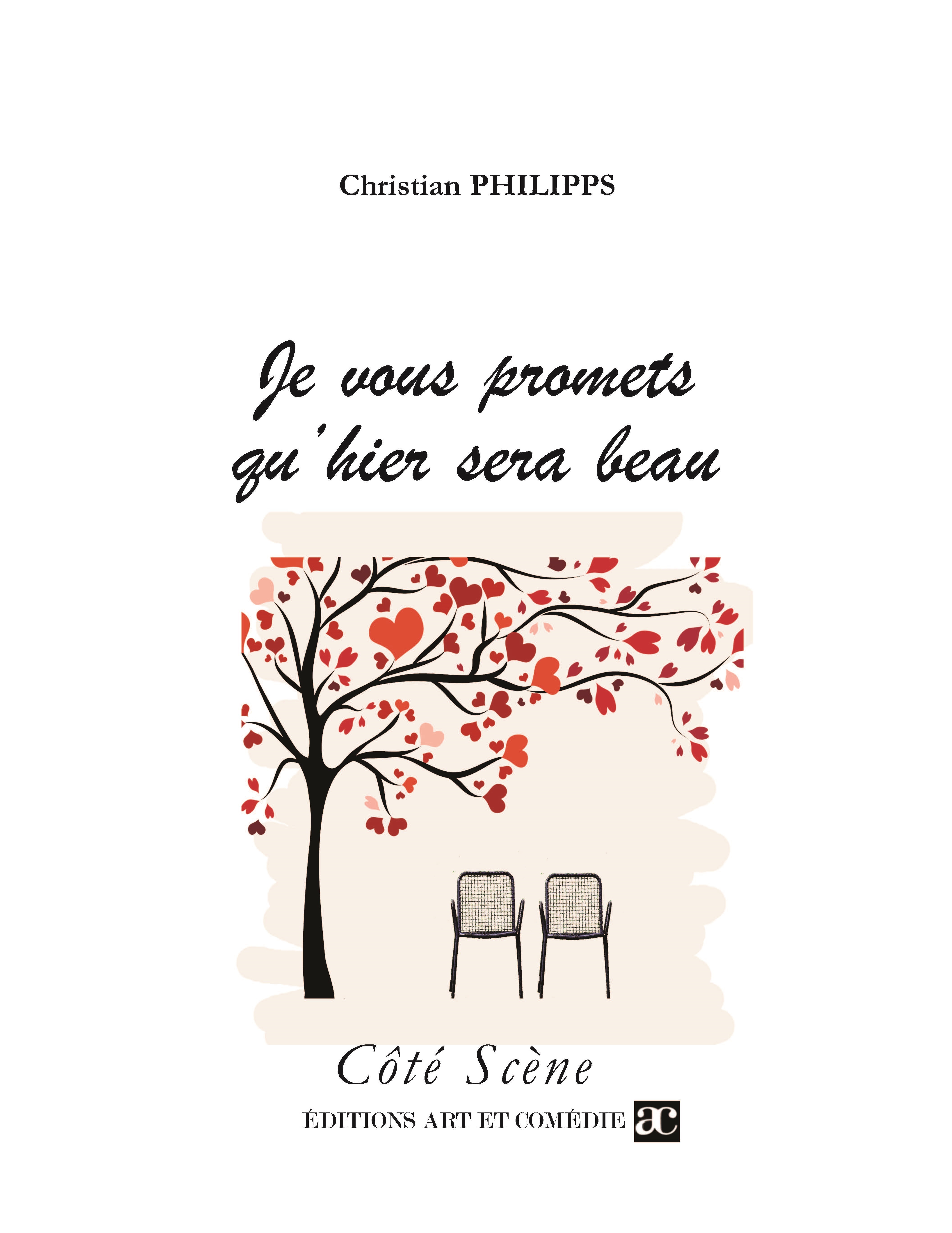 JE VOUS PROMETS QU'HIER SERA BEAU REED