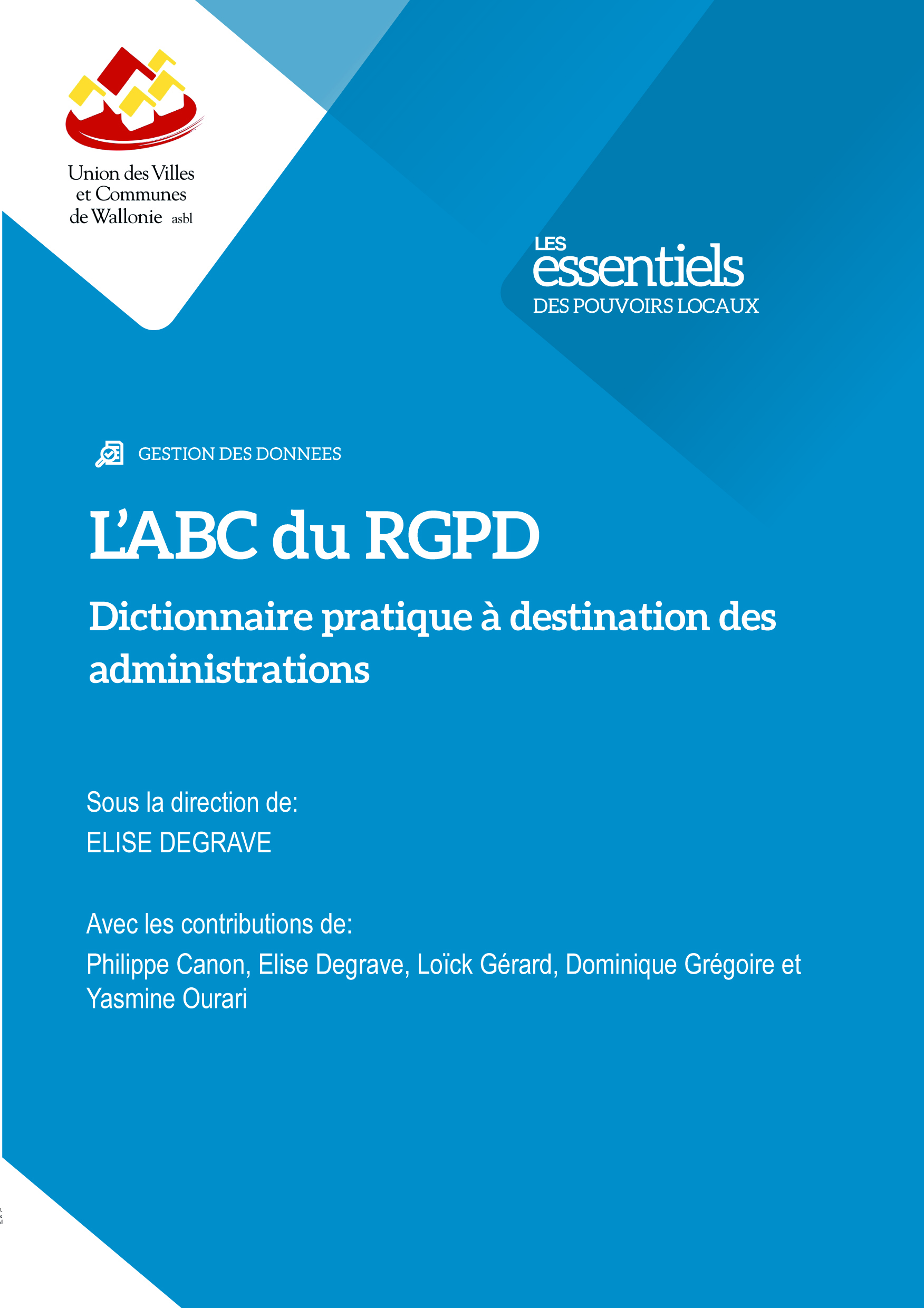 L'ABC du RGPD: dictionnaire pratique à destination des administrations