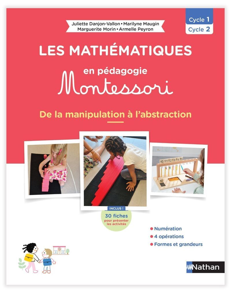 Les mathématiques en pédagogie Montessori de la PS à la GS
