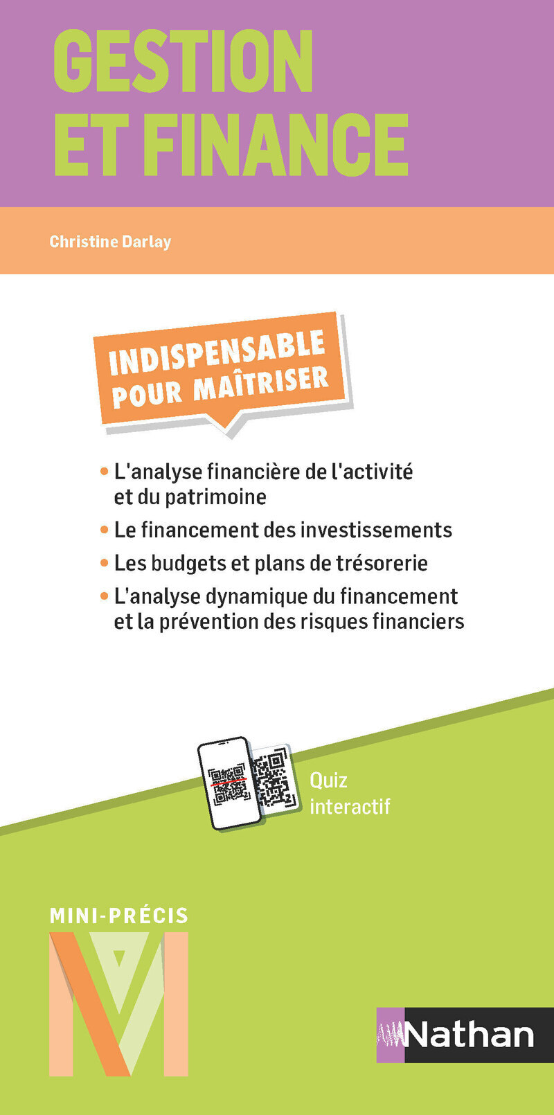 Gestion et Finance Mini-Précis