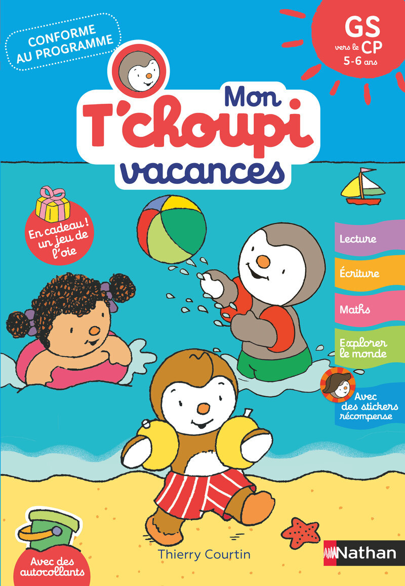 Mon Tchoupi Vacances GS