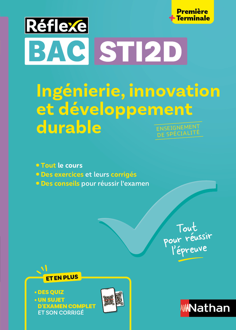 Ingénierie, innovation et développement durable - Enseignement de spécialité 1re/Tale STI2D
