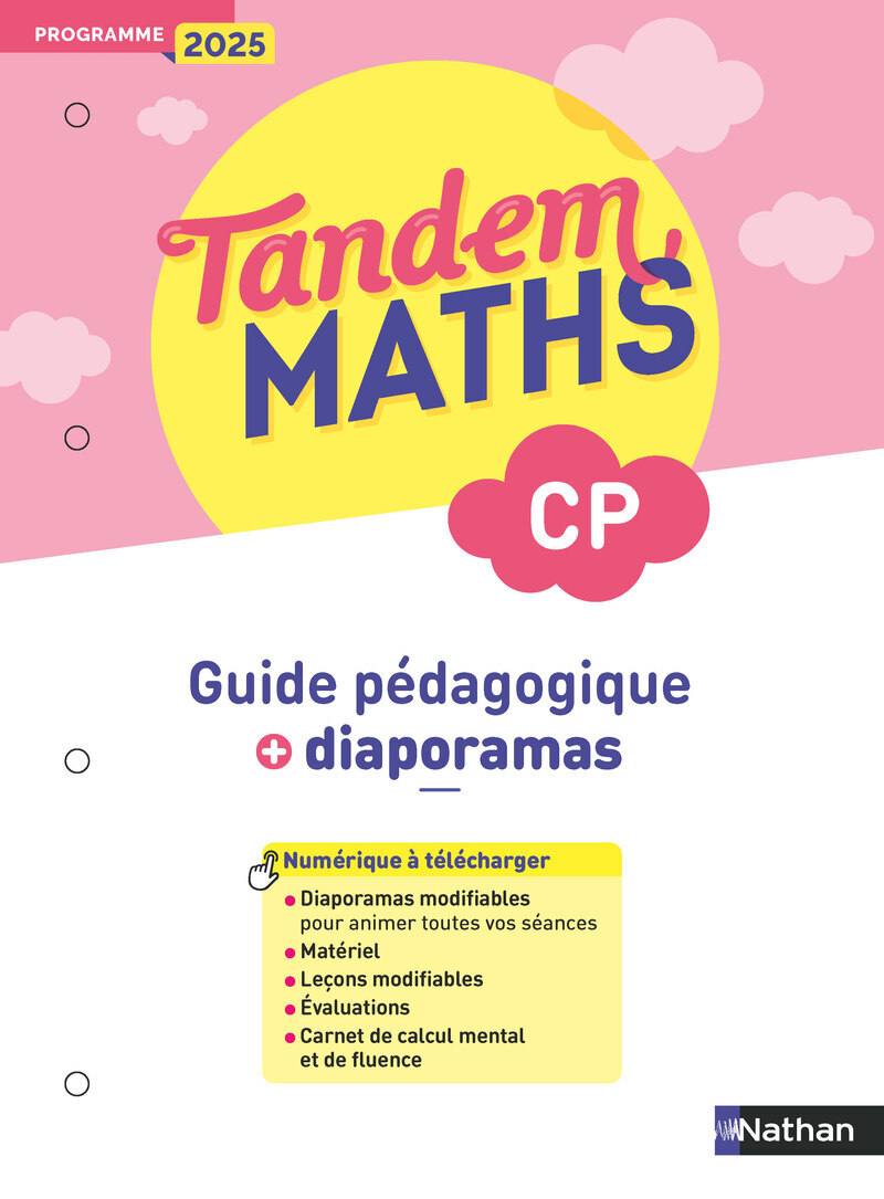 Tandem - Maths CP - Guide pédagogique + Diaporamas