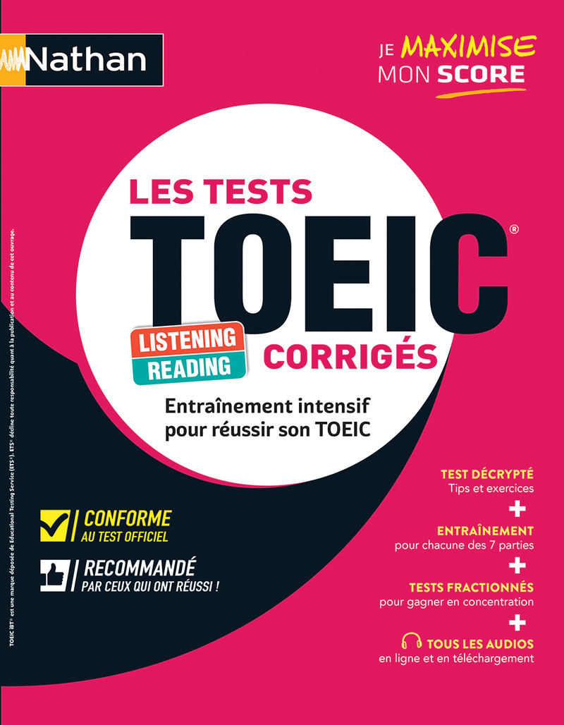 Les Tests TOEIC corrigés 2023