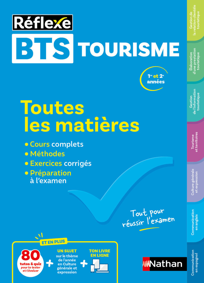 Toutes les matières BTS Tourisme - Réflexe - N° 17