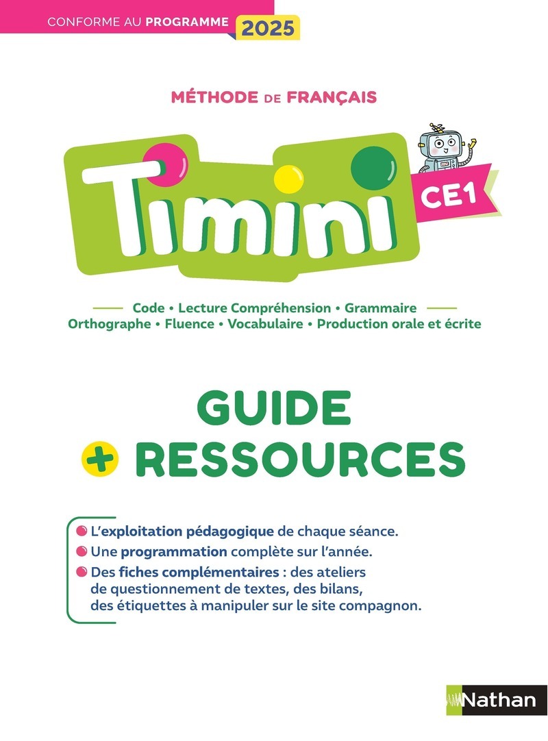 TIMINI - CE1 - Guide pédagogique