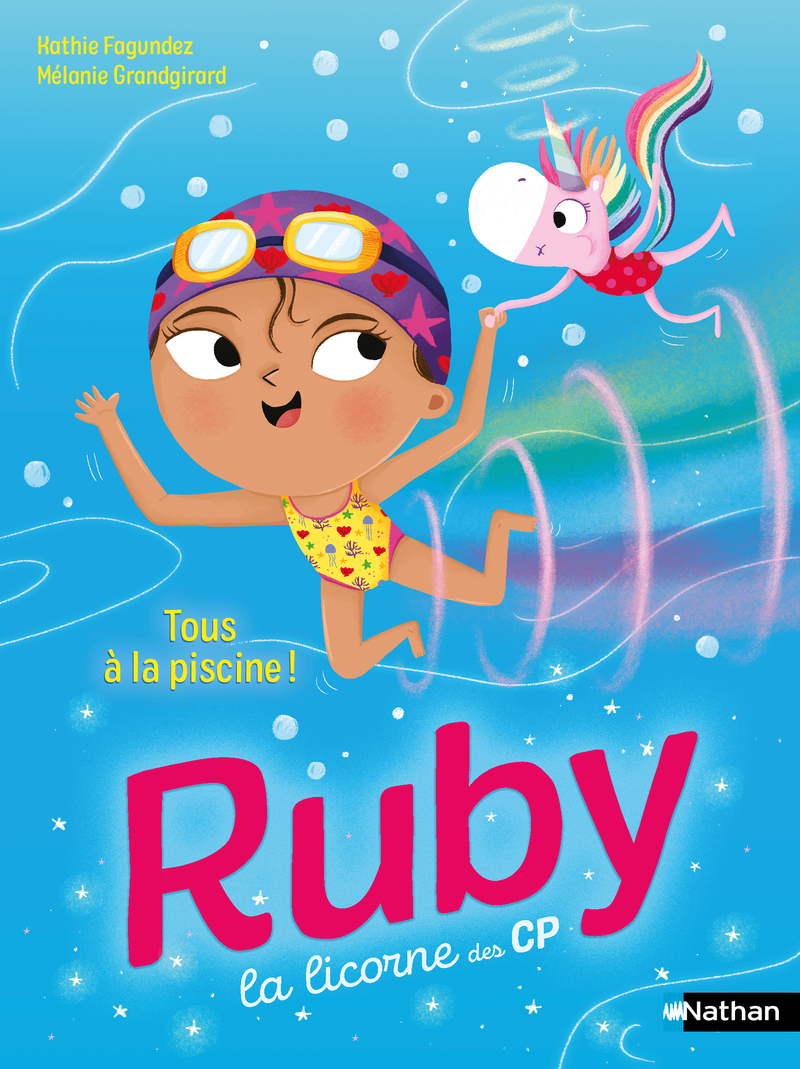 Ruby la licorne des CP : Tous à la piscine !