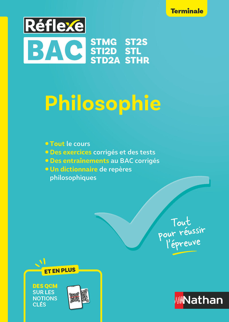 Guide Bac Techno - Philosophie Toutes spécialités Tle - Réflexe N° 64
