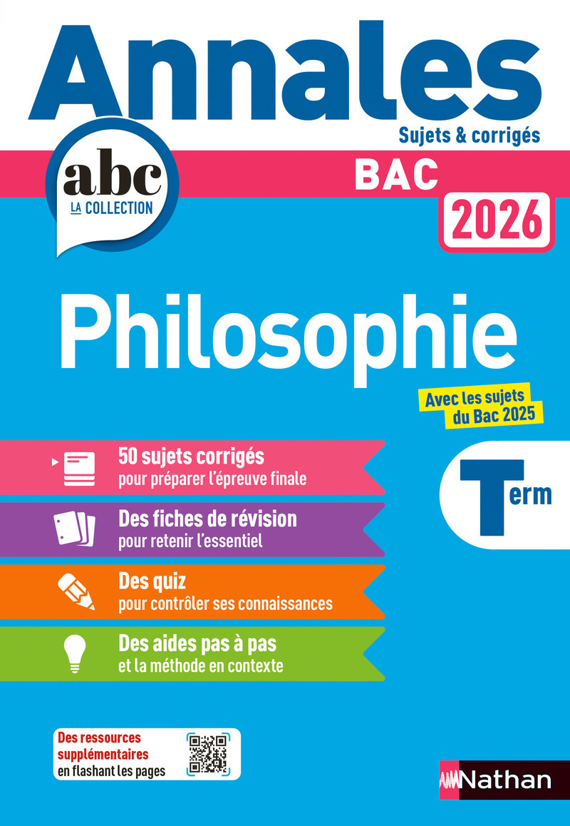 Annales Bac Philosophie 2026