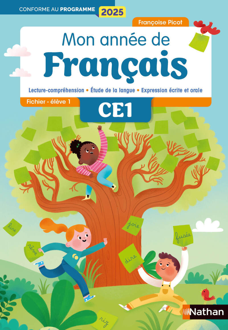 Mon année de francais - CE1 - Fichier élève 1 - Edition 2025
