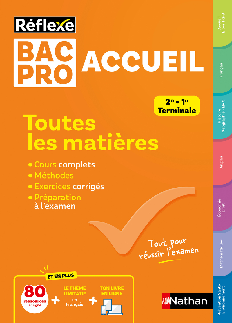Toutes les matières BAC PRO Accueil - Réflexe N° 18