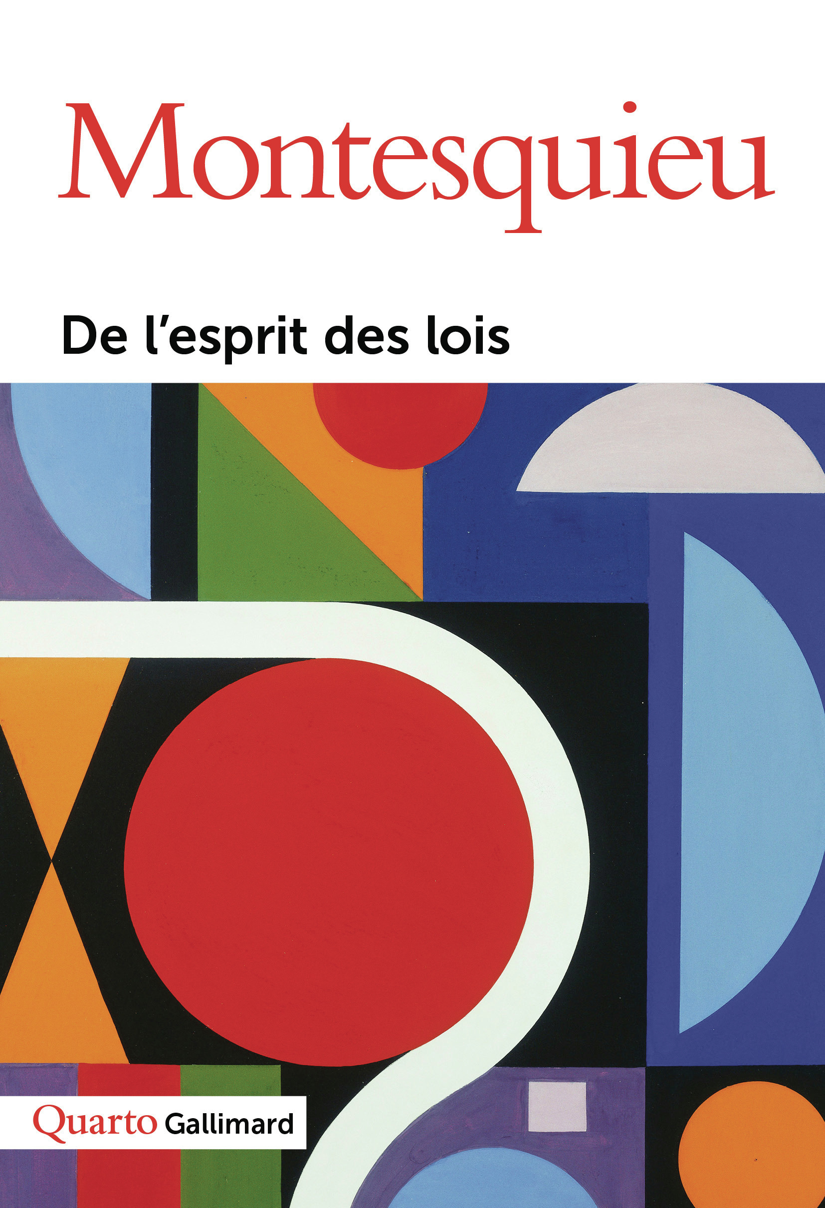 De l'Esprit des lois