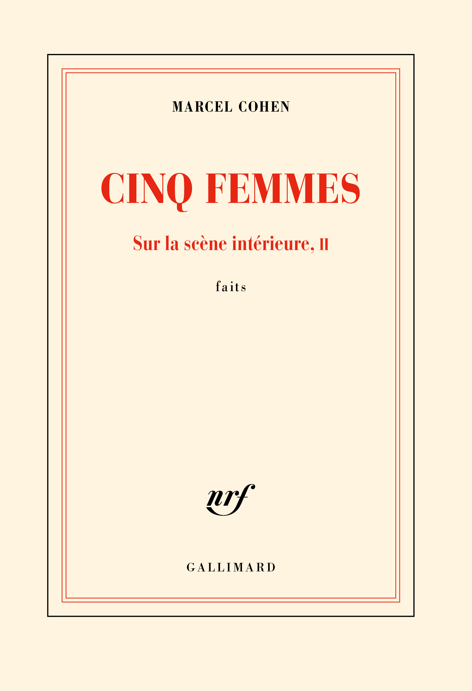 Cinq femmes