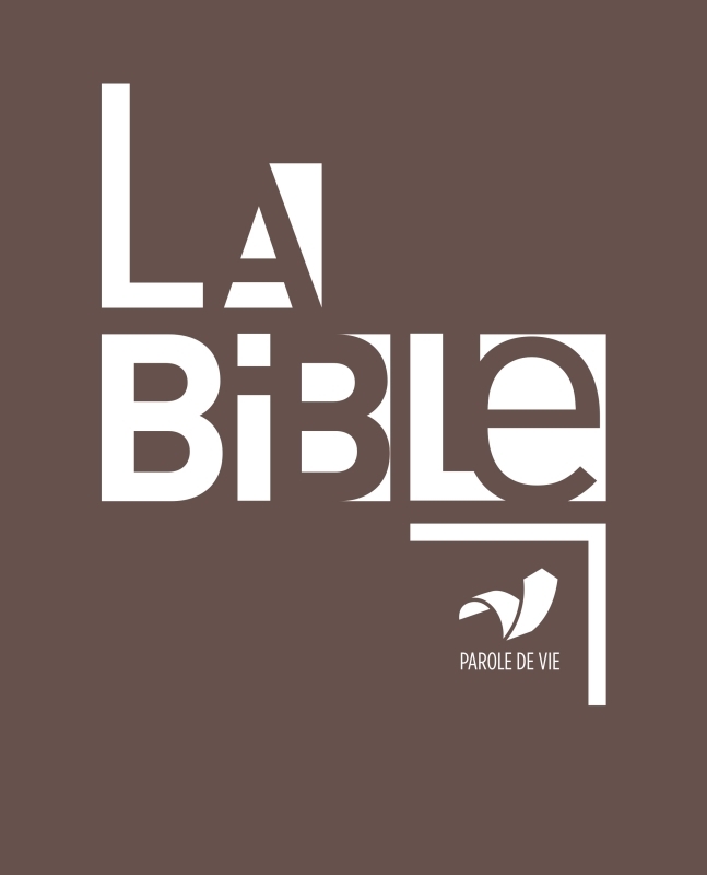 La Bible Parole de vie - Marron, rigide, grand format, avec les deutérocanoniques