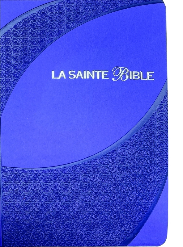 La Sainte Bible Segond 1910 - Violet, similicuir, souple, onglets, Paroles de Jésus en rouge