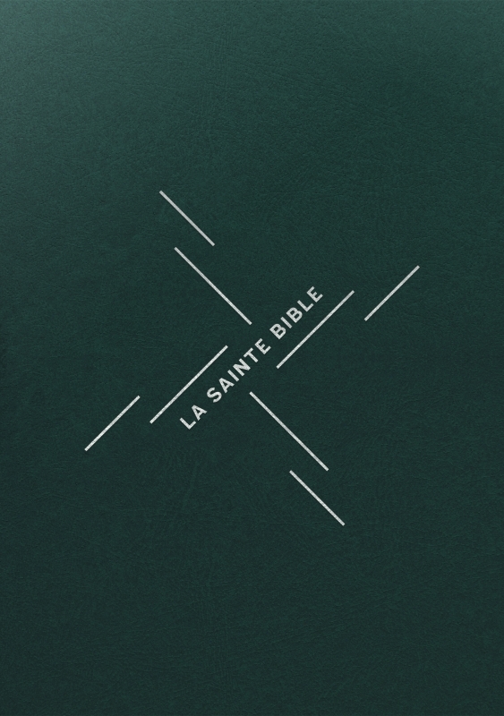 La Sainte Bible Segond 1910 - Vert, vinyle, souple, gros caractères
