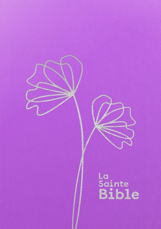 La Sainte Bible Segond 1910 - Rose, Vinyle, souple, gros caractères