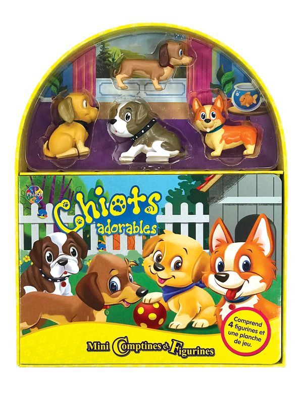 Chiots adorables - MINI COMPTINES ET FIGURINES