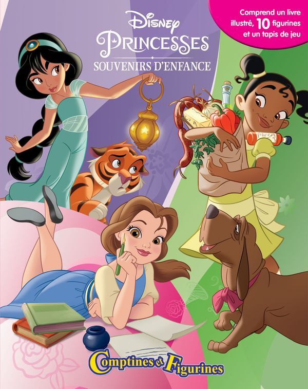 DISNEY PRINCESSES Souvenirs d'enfance - COMPTINES ET FIGURINES
