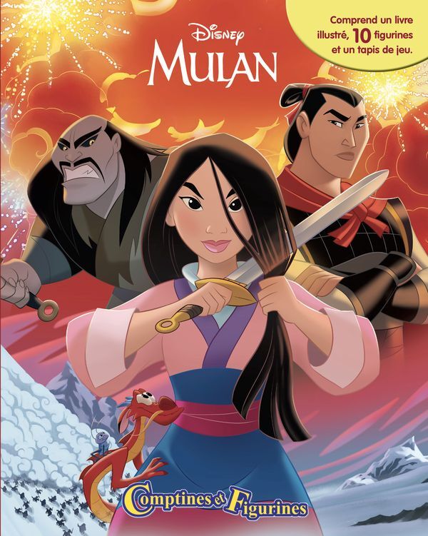 DISNEY Mulan - COMPTINES ET FIGURINES