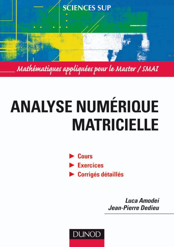 Analyse numérique matricielle