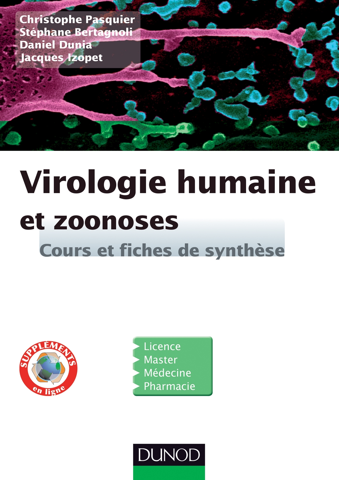 Virologie humaine et zoonoses - Cours et fiches de synthèse