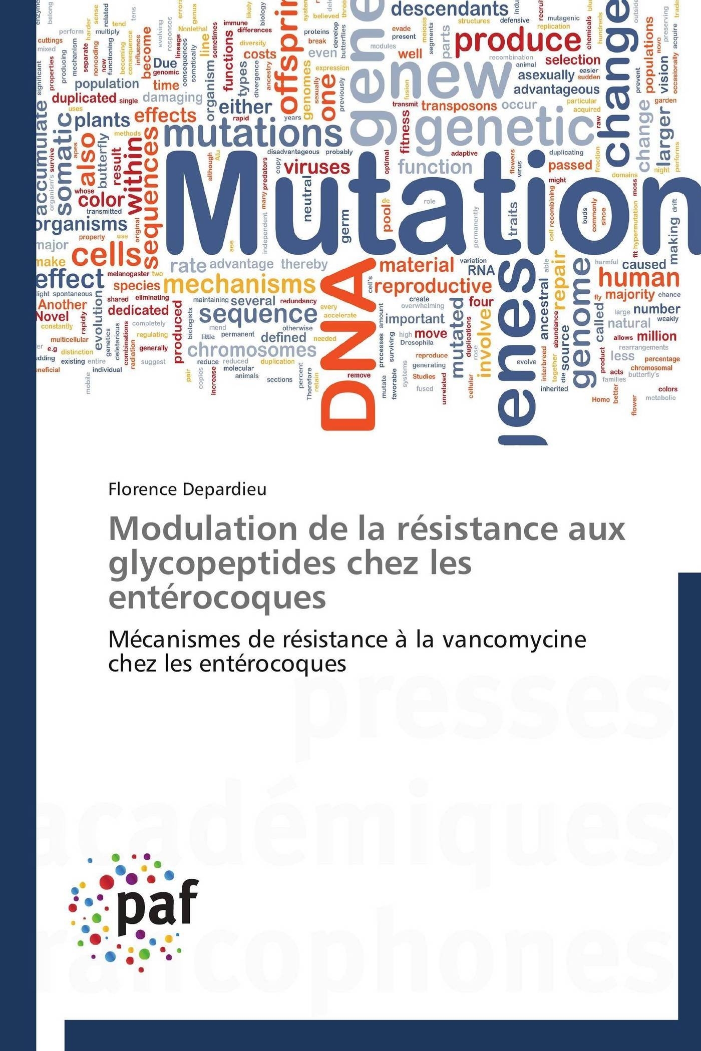 Modulation de la résistance aux glycopeptides chez les entérocoques