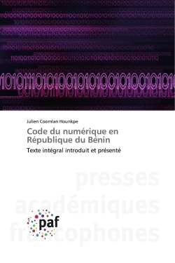 Code du numérique en République du Bénin