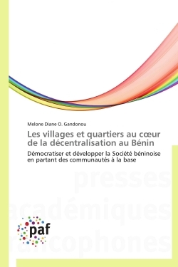 Les villages et quartiers au coeur de la décentralisation au Bénin