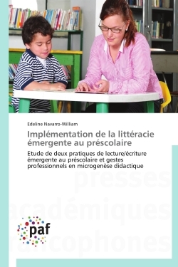Implémentation de la littéracie émergente au préscolaire