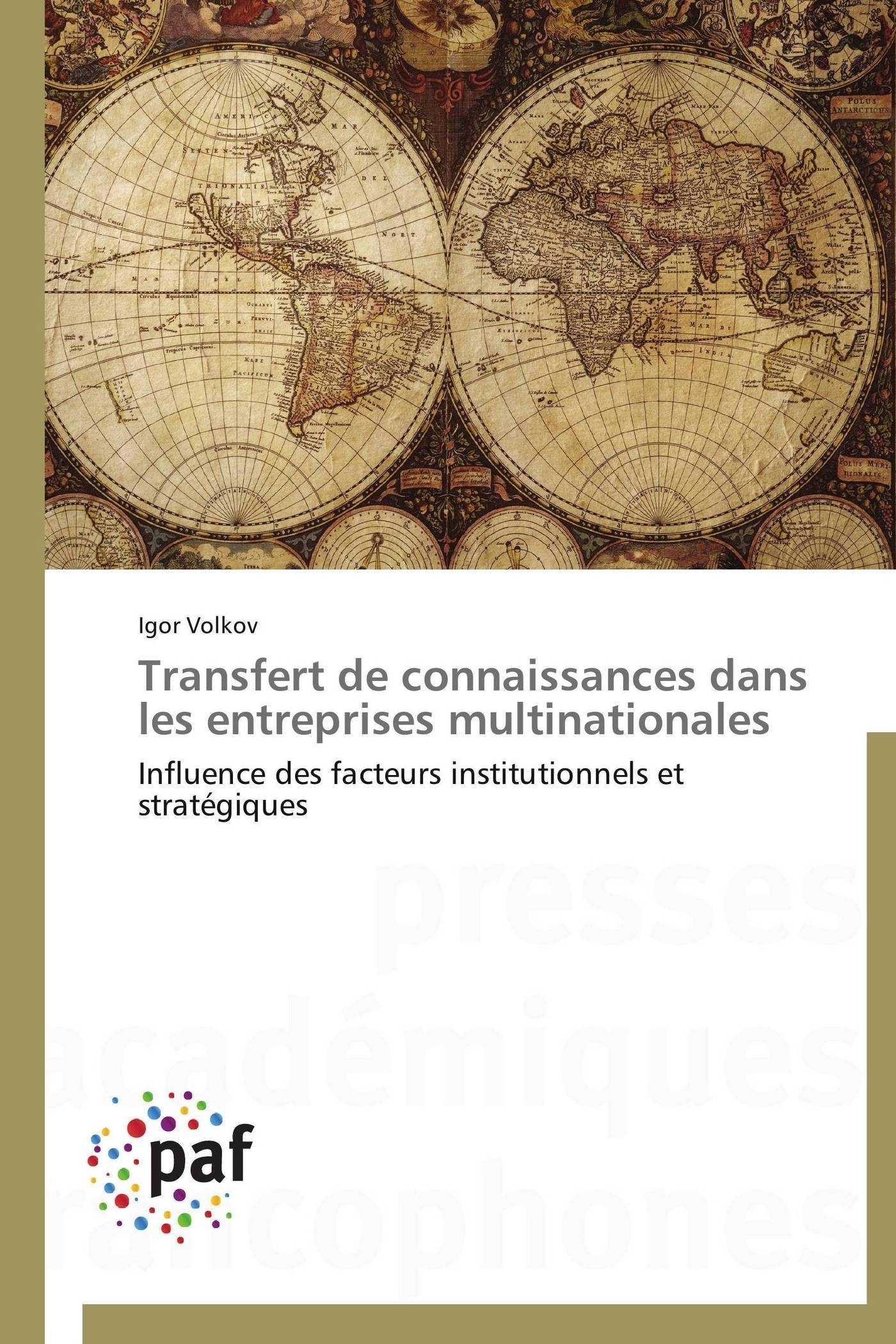 Transfert de connaissances dans les entreprises multinationales