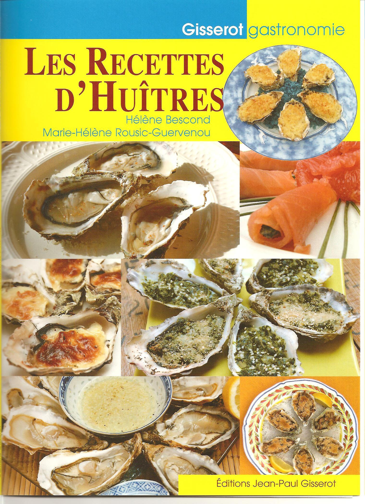 Les recettes d'huîtres