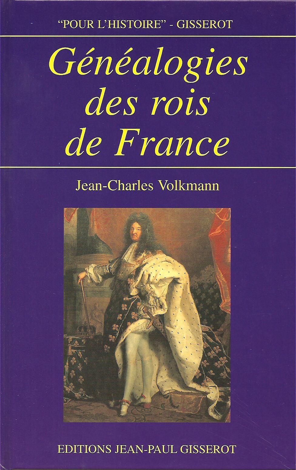 Généalogies des rois de France