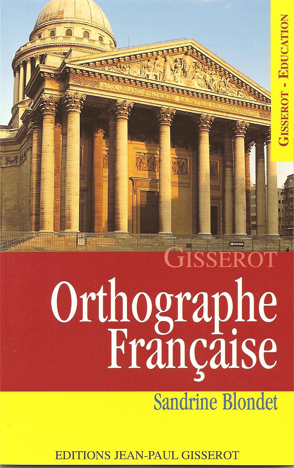 Orthographe française