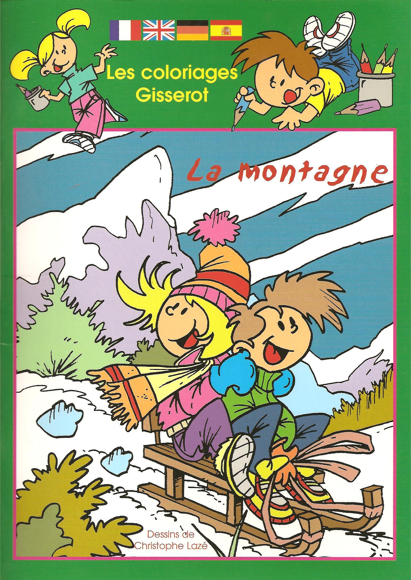 LES COLORIAGES GISSEROT : LA MONTAGNE