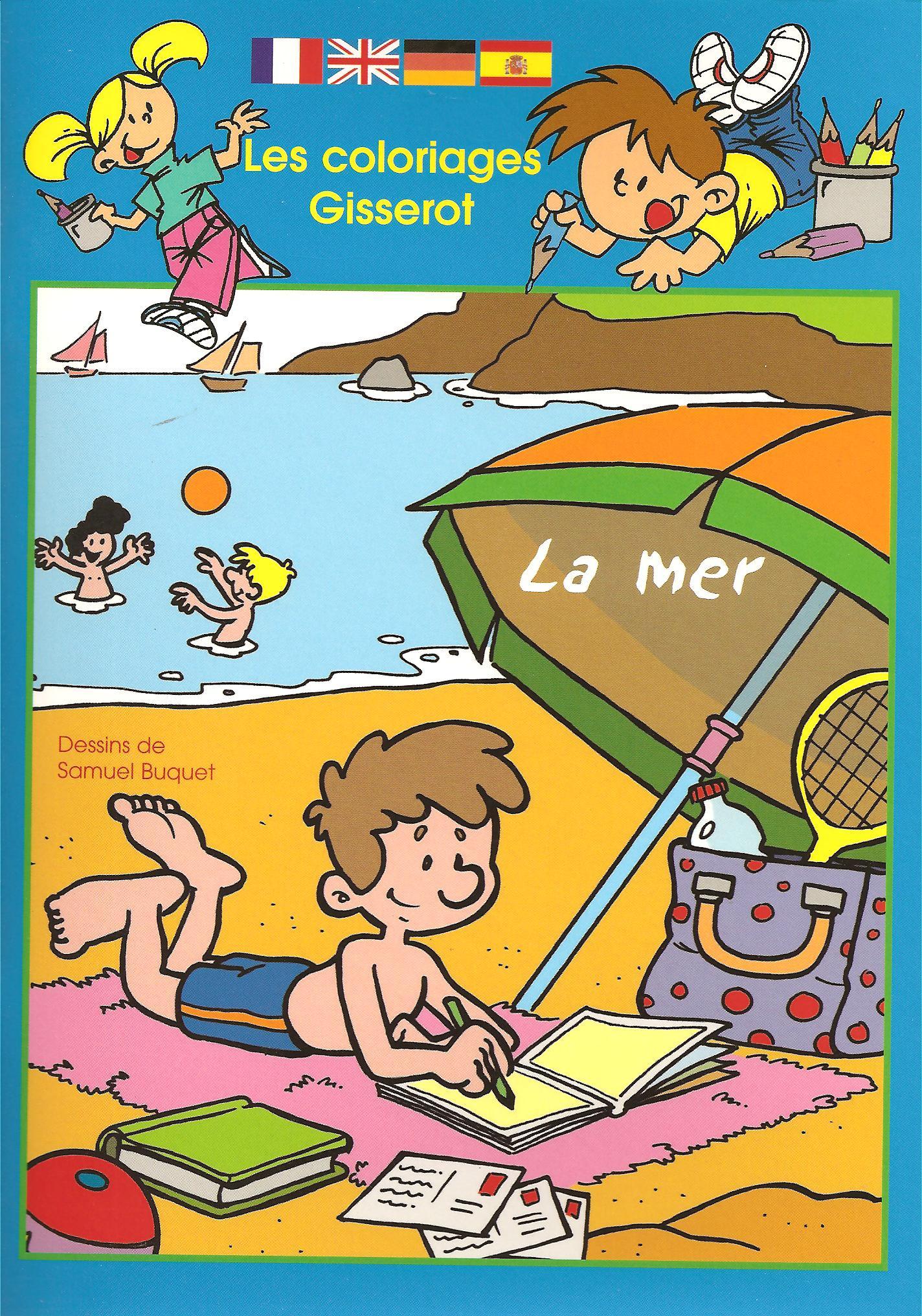 LES COLORIAGES GISSEROT : LA MER