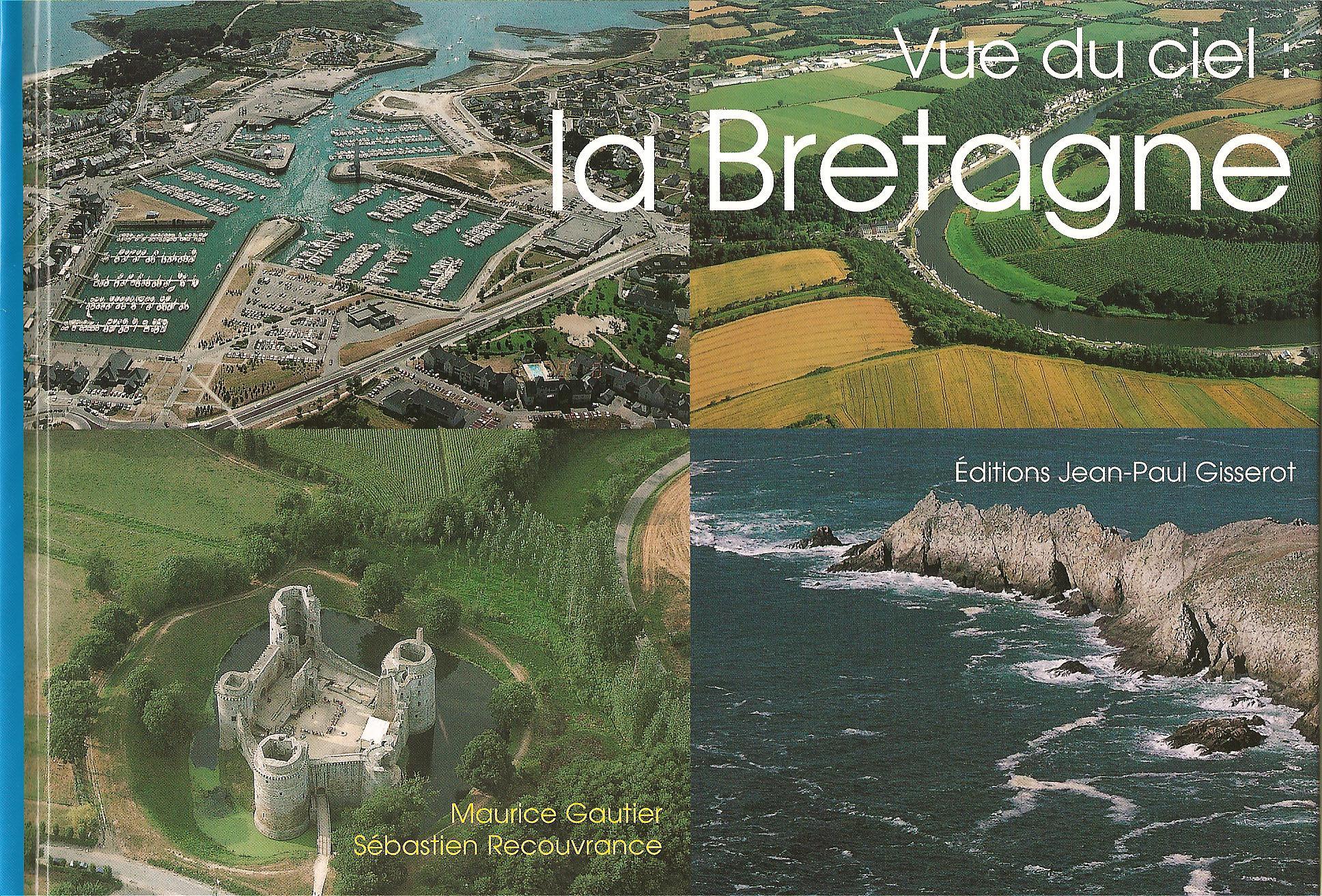 Vue du ciel, la Bretagne